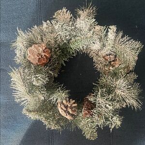 Frosted Pine Holiday Wreath